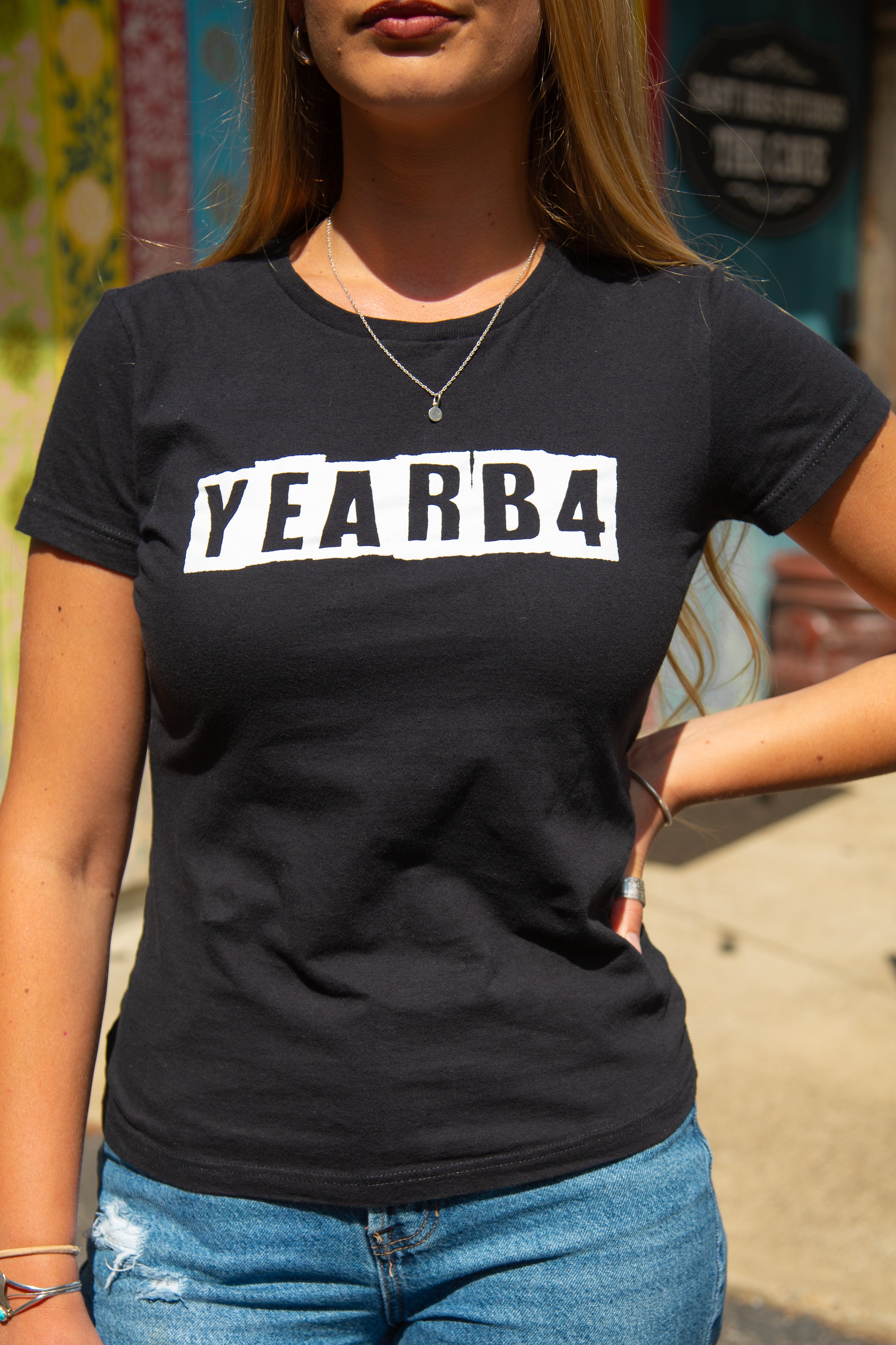 YEARB4 Block Logo T-Shirt