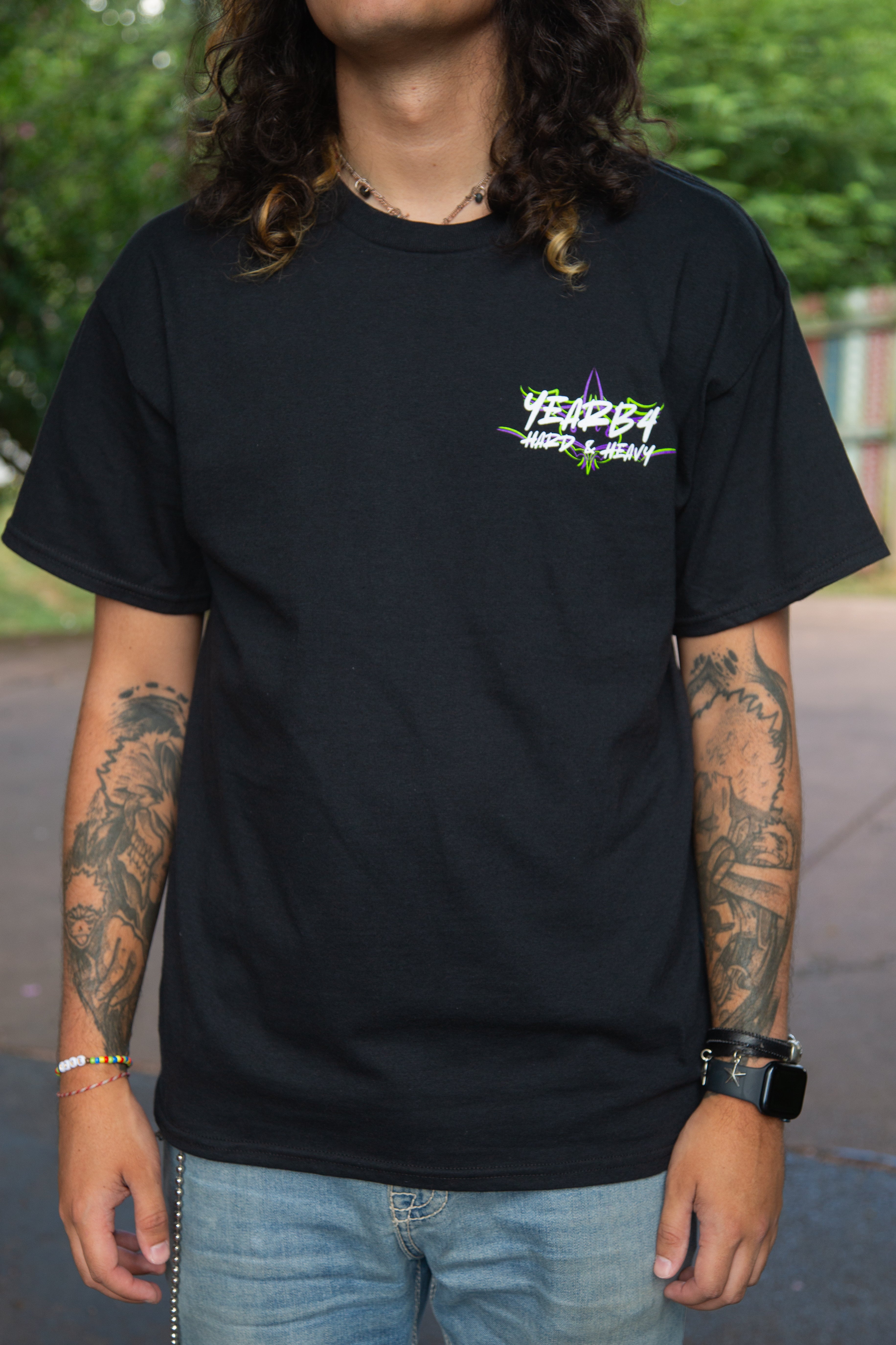 YEARB4 Pinstripe T-Shirt